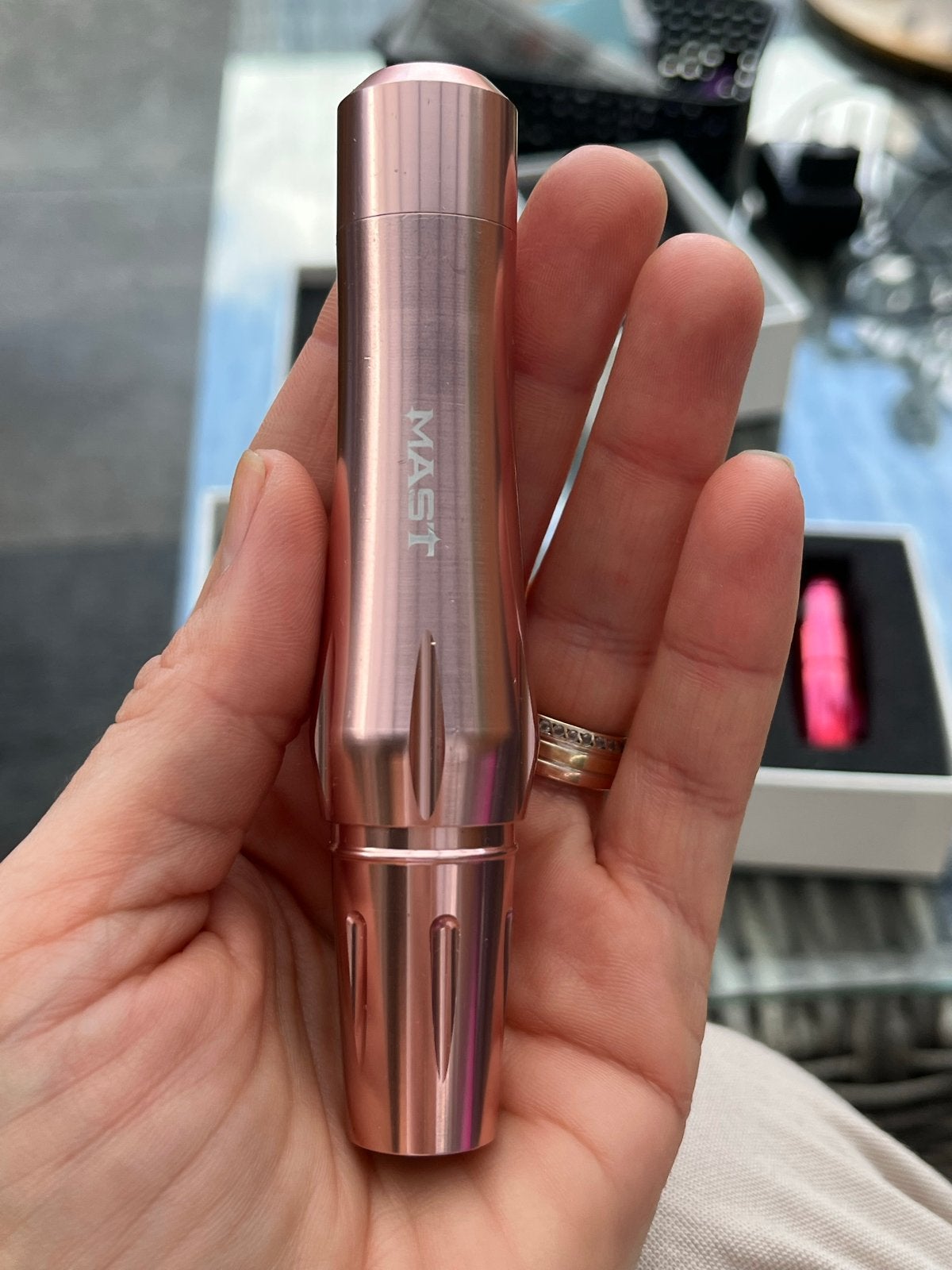Permanente make-up, mast, benodigdheden, Ophalen of Verzenden, Gebruikt, Overige typen