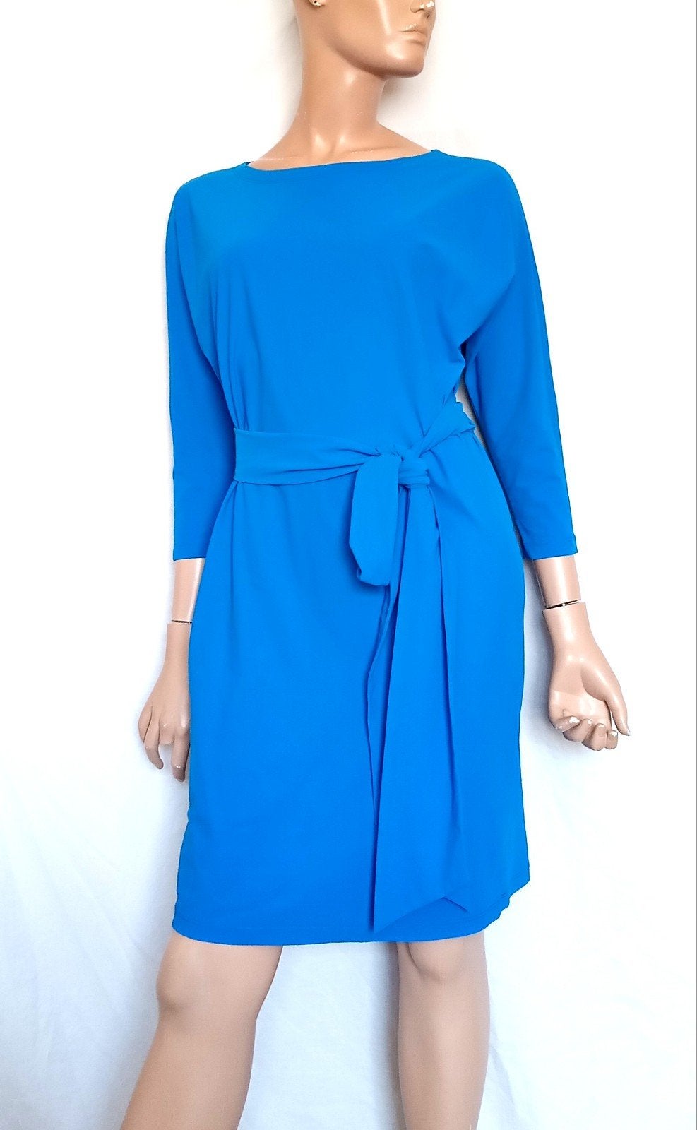 LA DRESS Jurk , Maat 36 - 38, Ophalen of Verzenden, Zo goed als nieuw, Maat 36 (S), Blauw