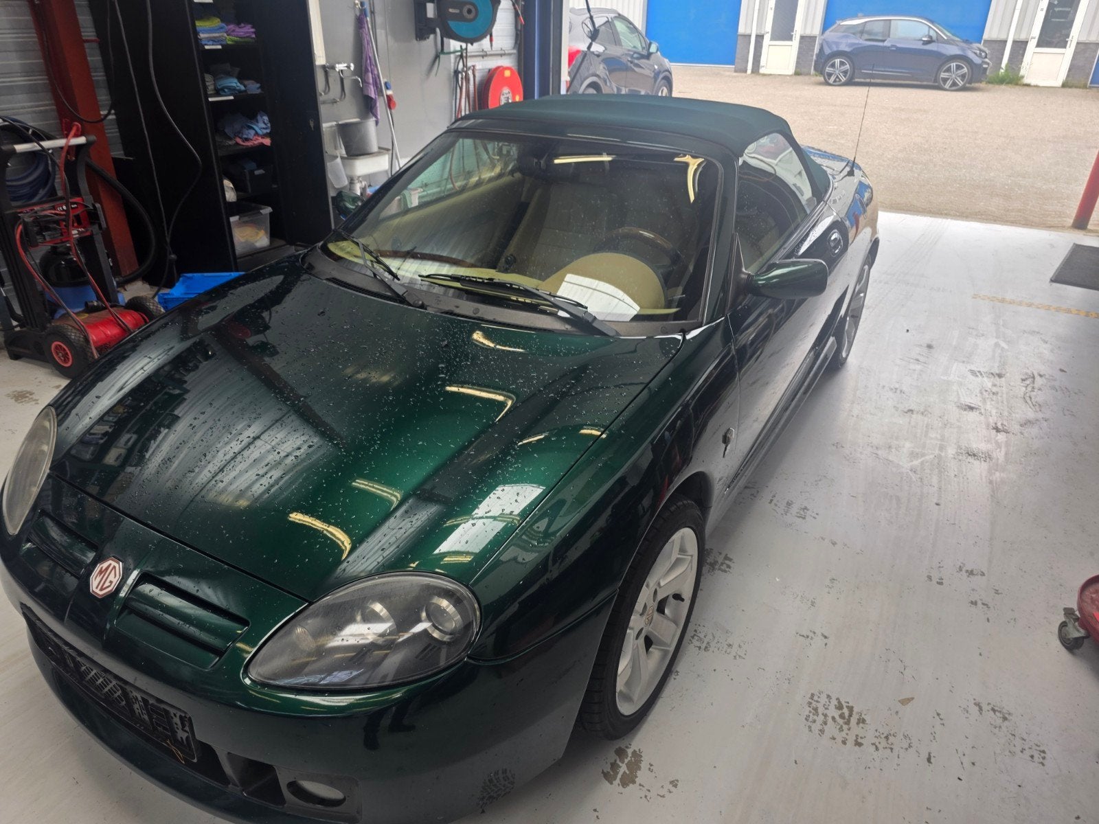 MG TF 1.8 I 135 Brooklands 2003 Groen, Auto's, MG, 13 km/l, 40 €/maand, 4 cilinders, Cabriolet