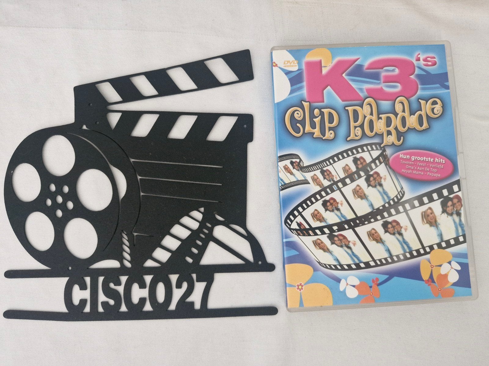 K3's Clip Parade, Alle leeftijden, Ophalen of Verzenden, Zo goed als nieuw, Muziekvideo's