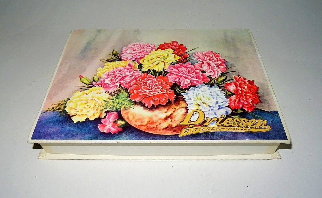 Driessen chocolade doos anjers, Ophalen of Verzenden, Verpakking