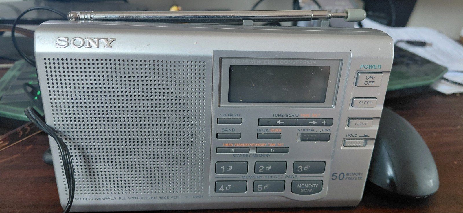 sony wereld ontvanger icf-sw35, Ophalen of Verzenden, Wereldontvanger