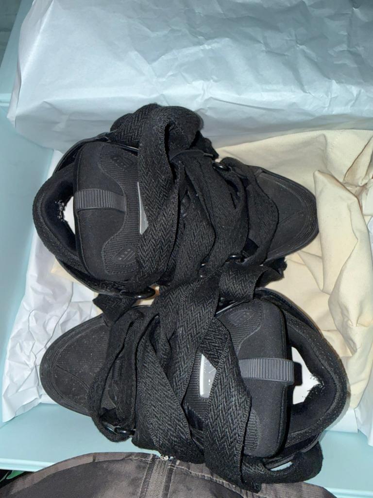 Lanvin curbs, Zwart, Ophalen of Verzenden, Sneakers of Gympen, Gedragen