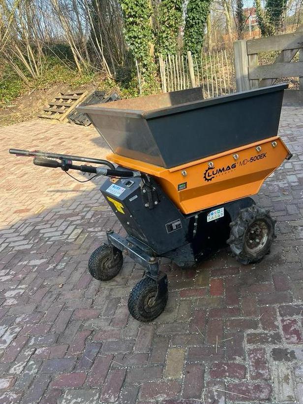 Lumag MD 500 elektrische kruiwagen, Tuin en Terras, Kruiwagens, Ophalen, Gebruikt