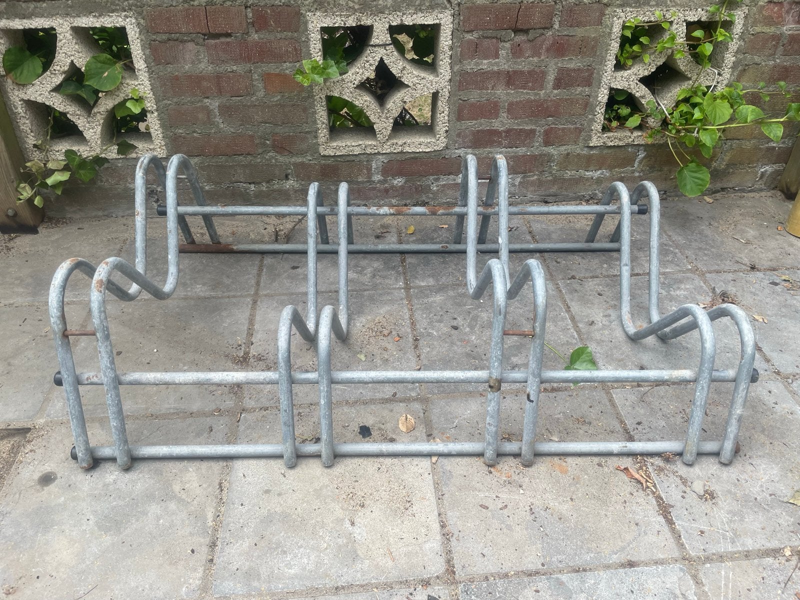Fietsenrek voor 4 fietsen, Ophalen, Gebruikt