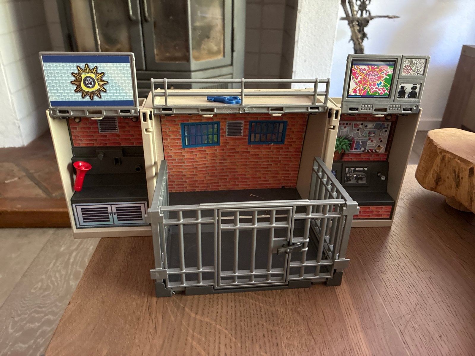 Playmobil Politiebureau Draagbaar met Sleutel, Ophalen of Verzenden, Gebruikt, Jongen of Meisje