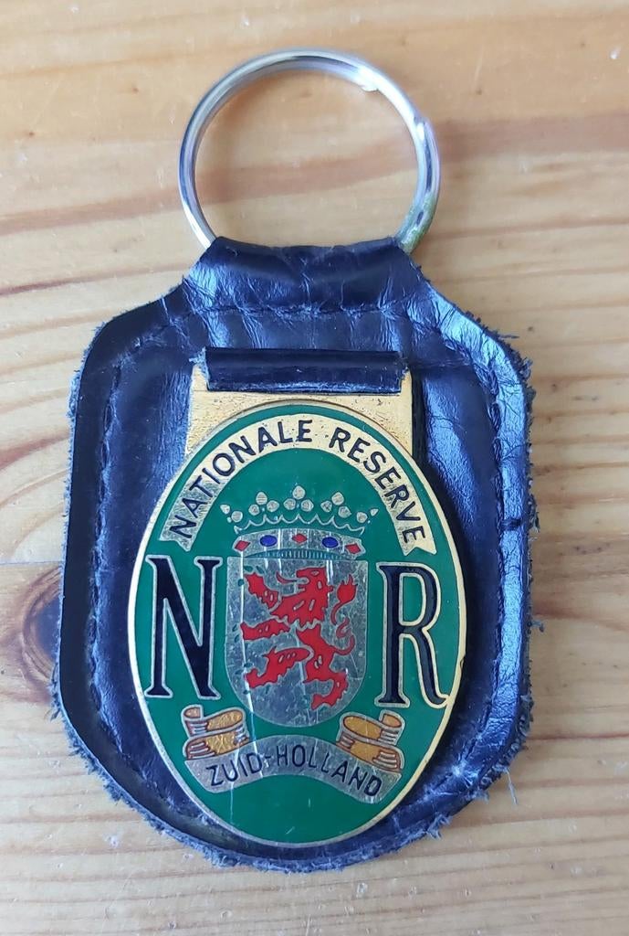 Defensie borstzakhanger Nationale Reserve Zuid-Holland, Verzamelen, Ophalen of Verzenden, Landmacht, Nederland, Embleem of Badge