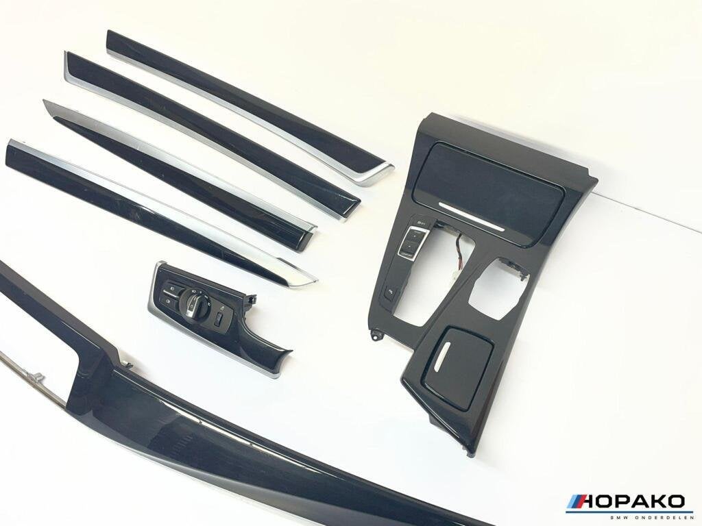 Interieurlijsten set hoogglans zwart BMW 5 serie F10 F11, Auto-onderdelen, Gebruikt, Einsteinlaan 5 rijswijk, Bmw, Ophalen of Verzenden