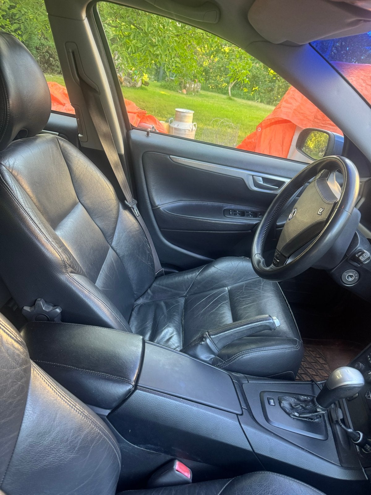 Volvo V70 Interieur Zwart Leer 2005 - Elektrische Stoel, Auto-onderdelen, Ophalen, Gebruikt, Volvo