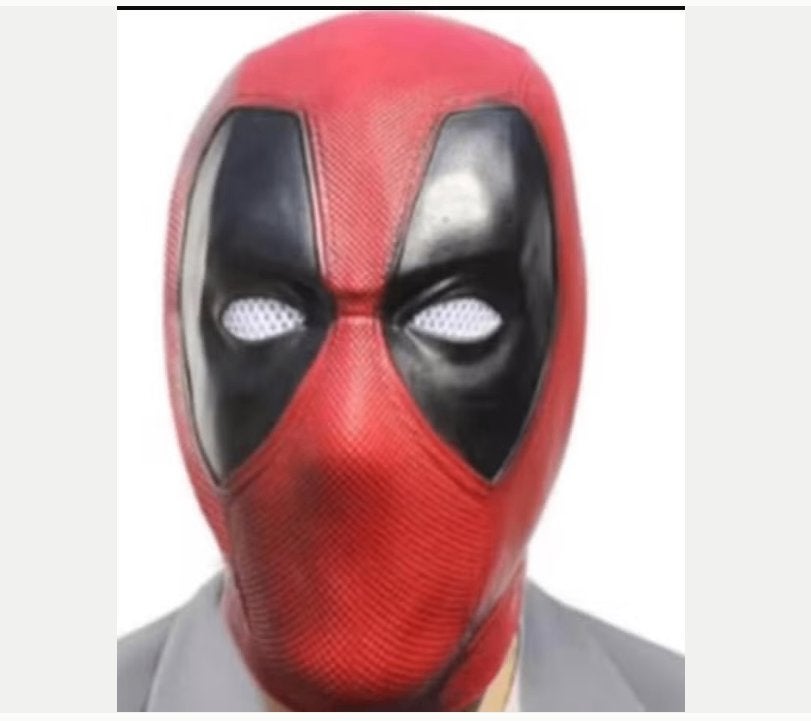 Deadpool full face latex masker, Ophalen of Verzenden, Nieuw, Halloween of Griezel