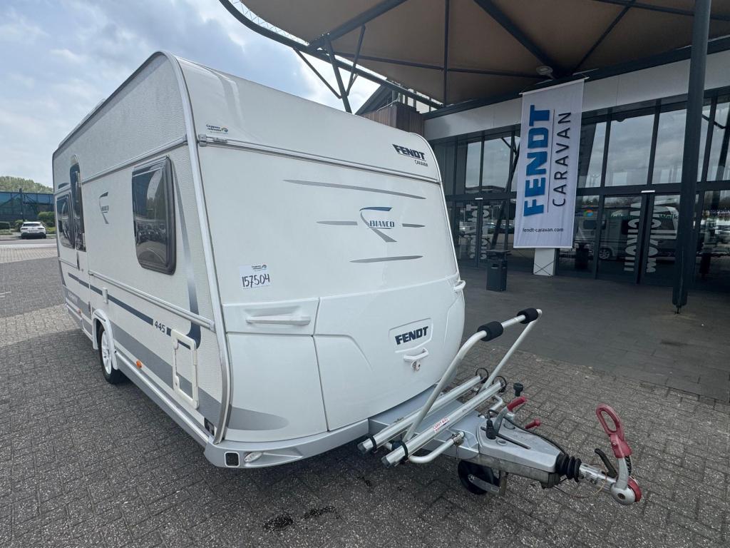 Fendt Bianco 445 TFB 2010 MOVER + VOORTENT!!!, Caravans en Kamperen, Standaardzit, Overige typen, Bedrijf, Fendt
