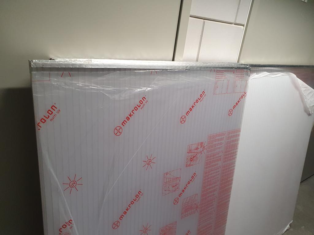 Te Koop | Polycarbonaat Platen, Dakplaten, Overkapping, Ophalen of Verzenden, Zo goed als nieuw
