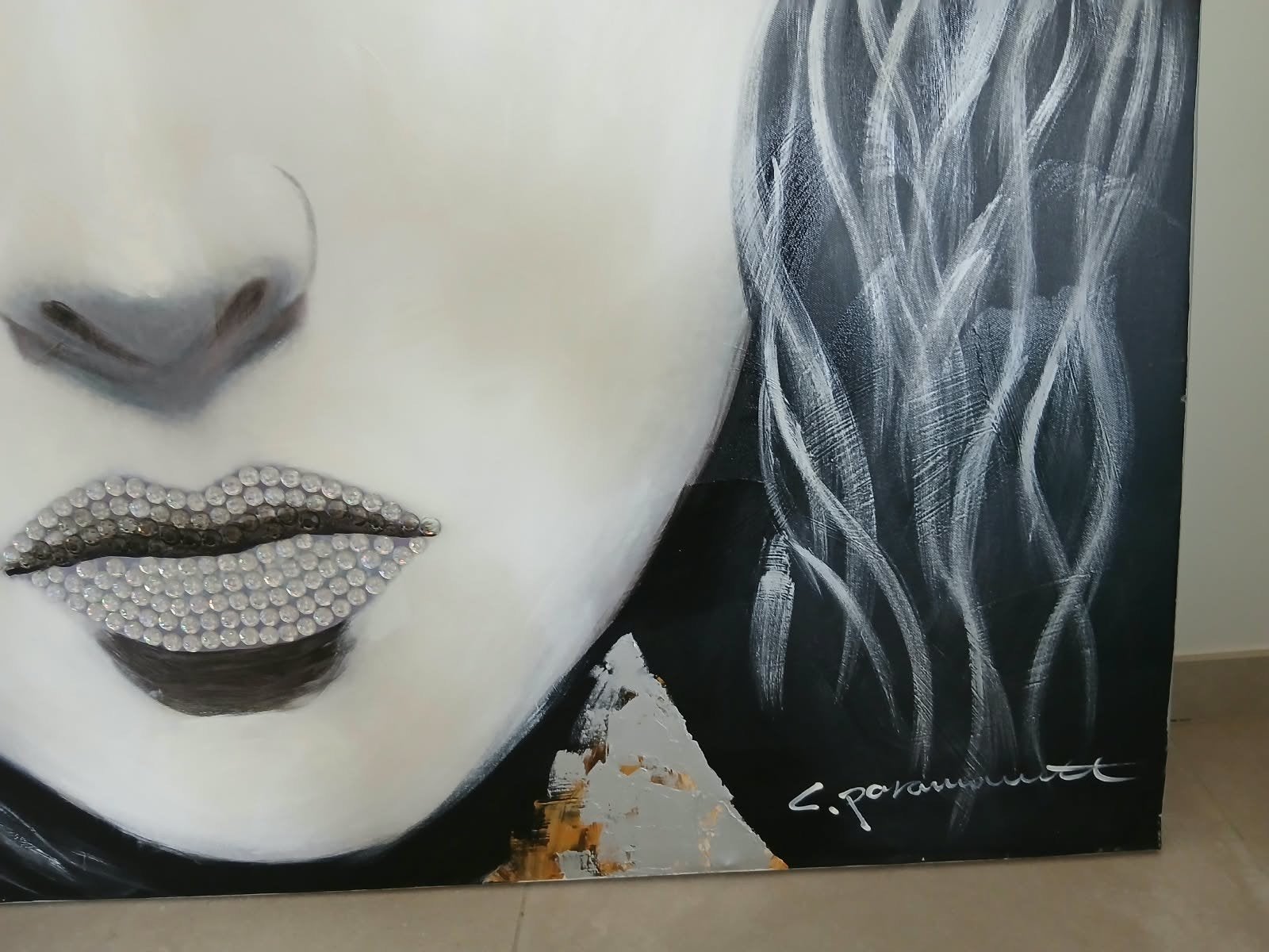 schilderij groot, Ophalen, Zo goed als nieuw, 125 cm of meer, Schilderij