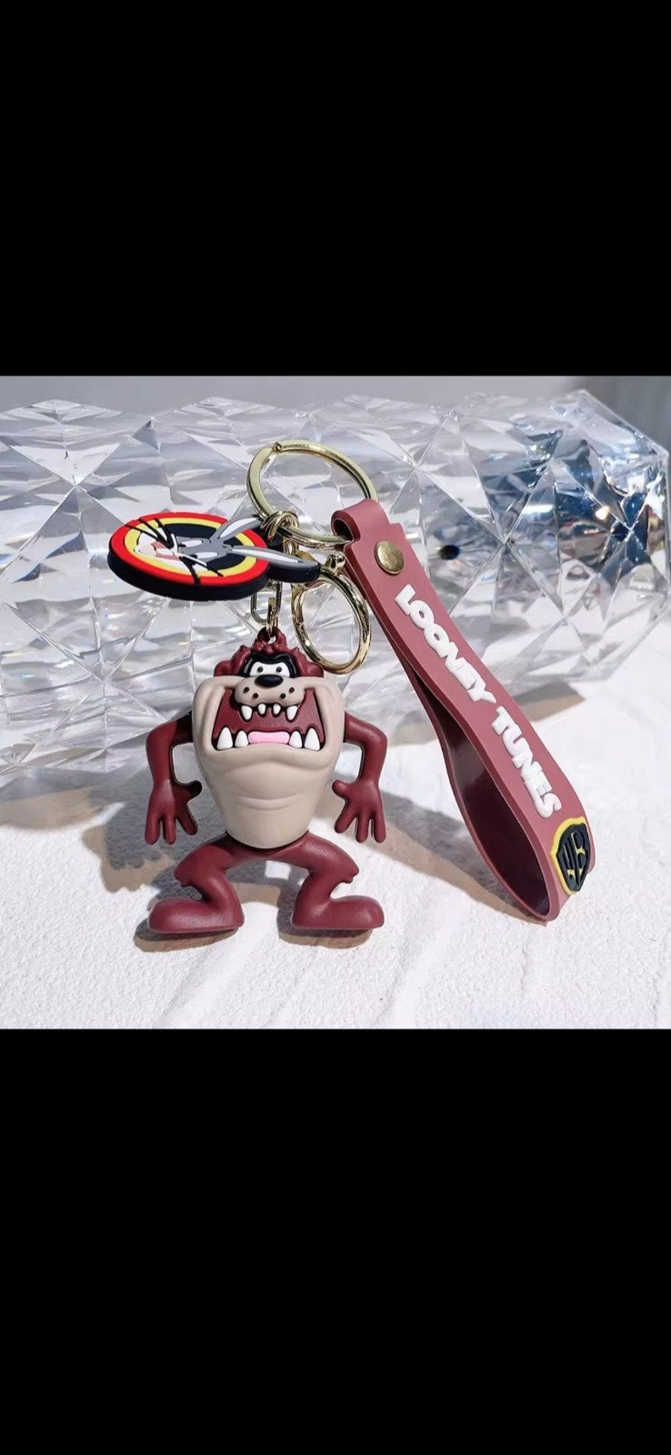 Looney Tunes Taz Sleutelhanger - Nieuw, Verzamelen, Ophalen, Nieuw, Knuffel of Figuurtje