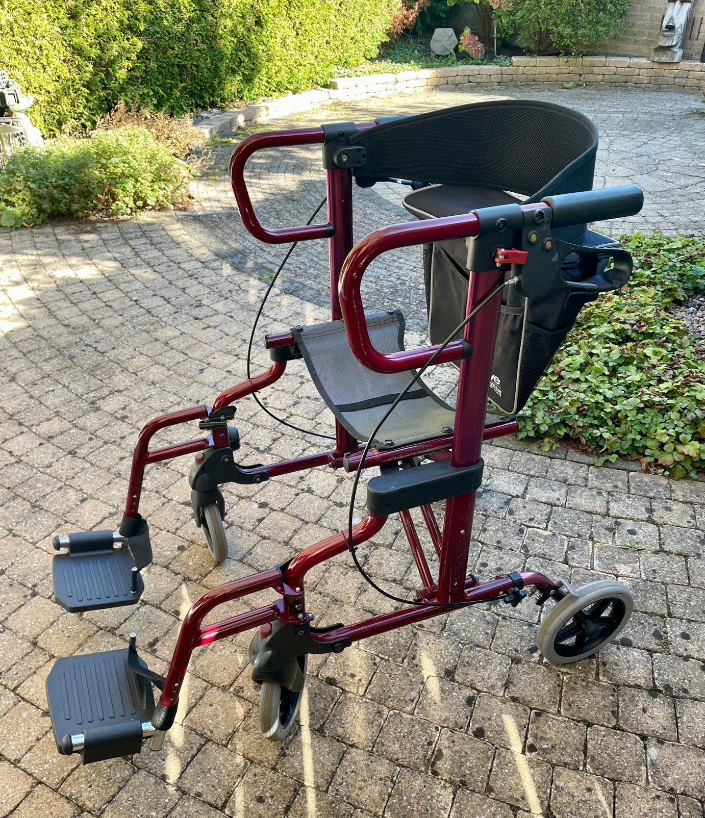 Rolstoel rollator, Diversen, Ophalen, Opvouwbaar, Zo goed als nieuw