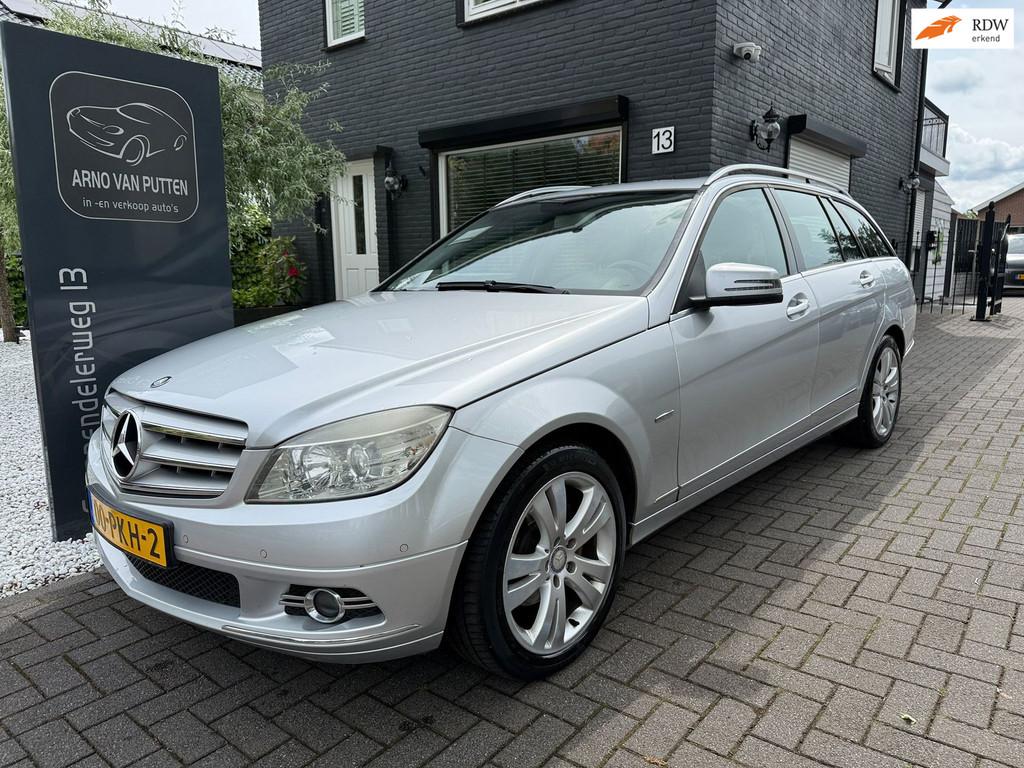 Mercedes-Benz C-klasse Estate 200 CDI Avantgarde /Schuifdak, Automaat, Euro 5, 4 cilinders, Leder en Stof