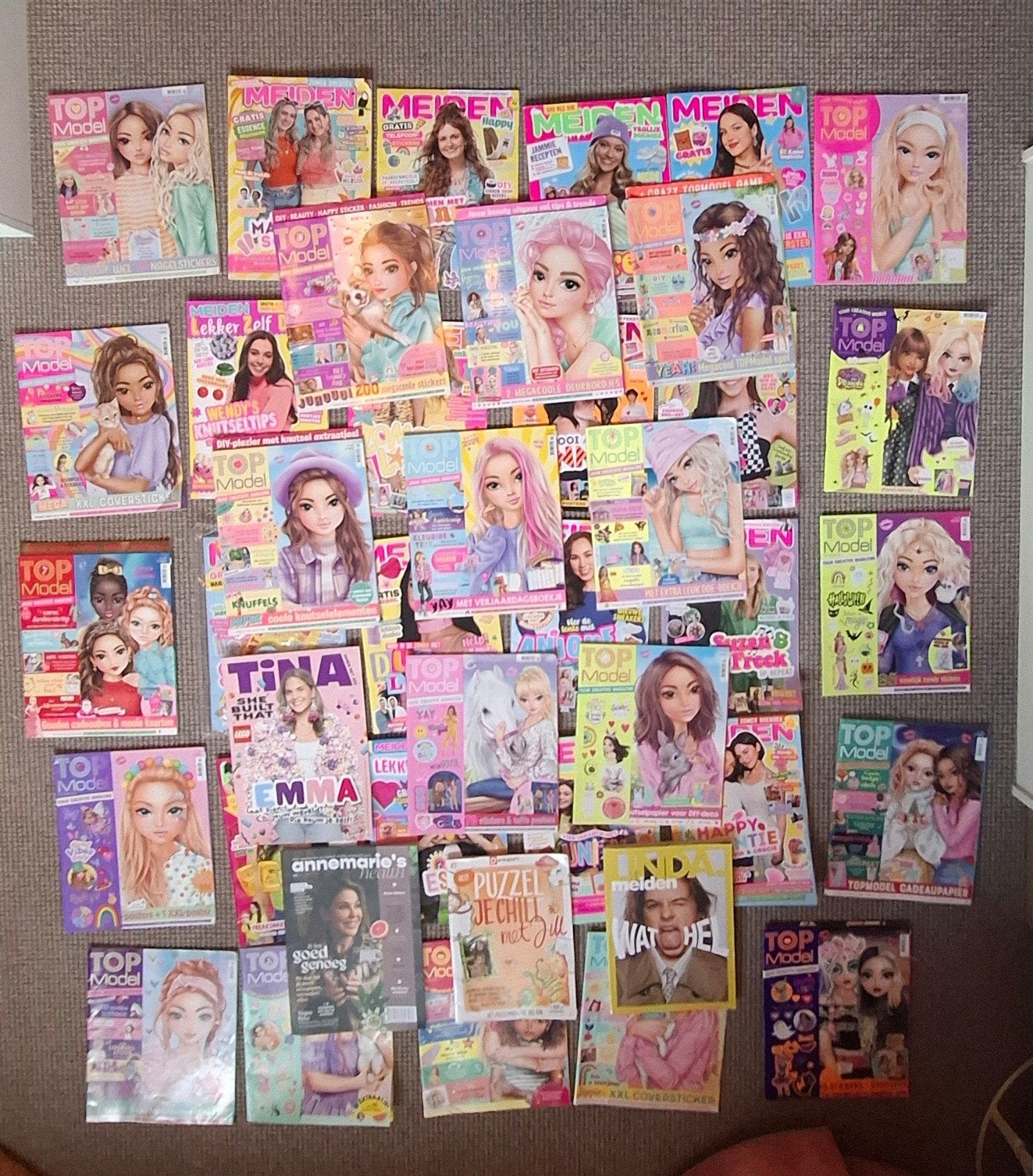 40 Magazines, Ophalen of Verzenden, Gelezen, Damesbladen