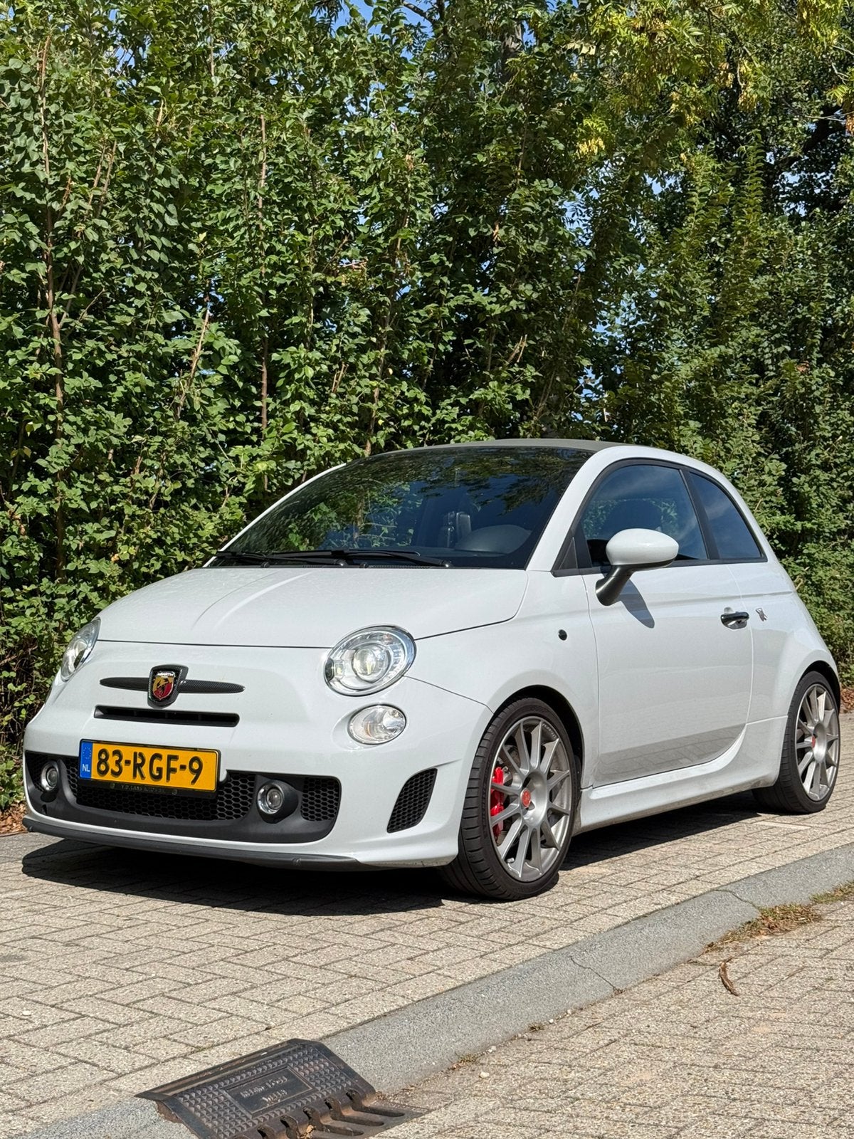 Abarth 500 Cabrio 250PK, 40 €/maand, 4 cilinders, Cabriolet, Origineel Nederlands