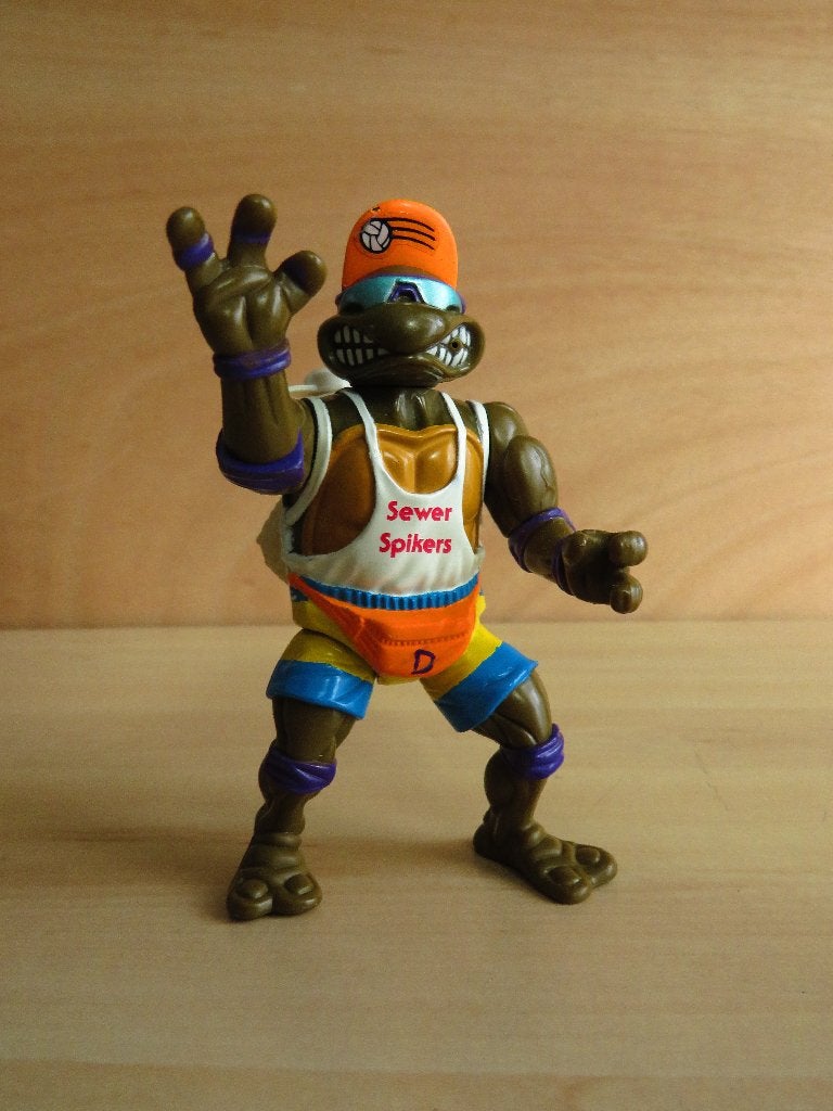 Playmates Donatello Sewer Spikers Turtles Turtle 1992, Verzamelen, Ophalen of Verzenden, Gebruikt