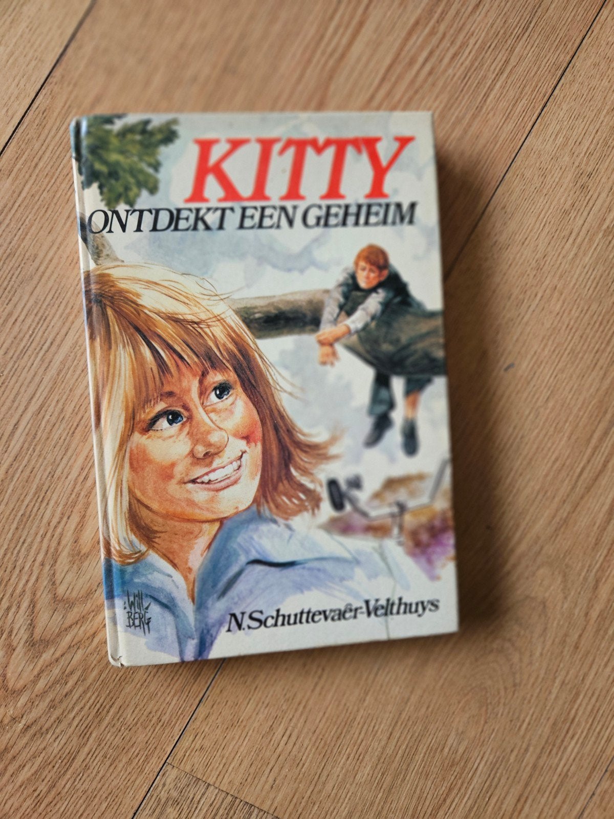 Kitty ontdekt een geheim van N. Schuttevaer, Ophalen of Verzenden, Gelezen, N. Schuttevaer, Fictie