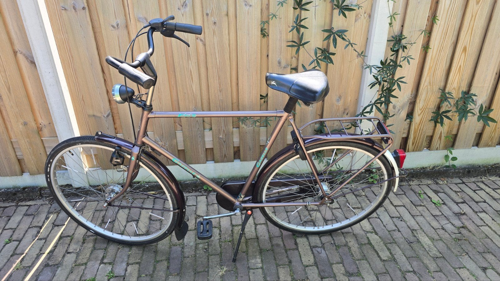 Gazelle Free herenfiets, Ophalen
