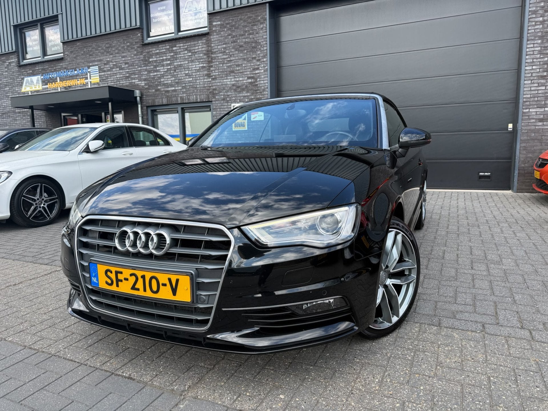 Audi A3 Cabriolet 1.4 TFSI CoD Ambition Pro Line S Open Days, Voorwielaandrijving, Gebruikt, 4 cilinders, Leder en Stof