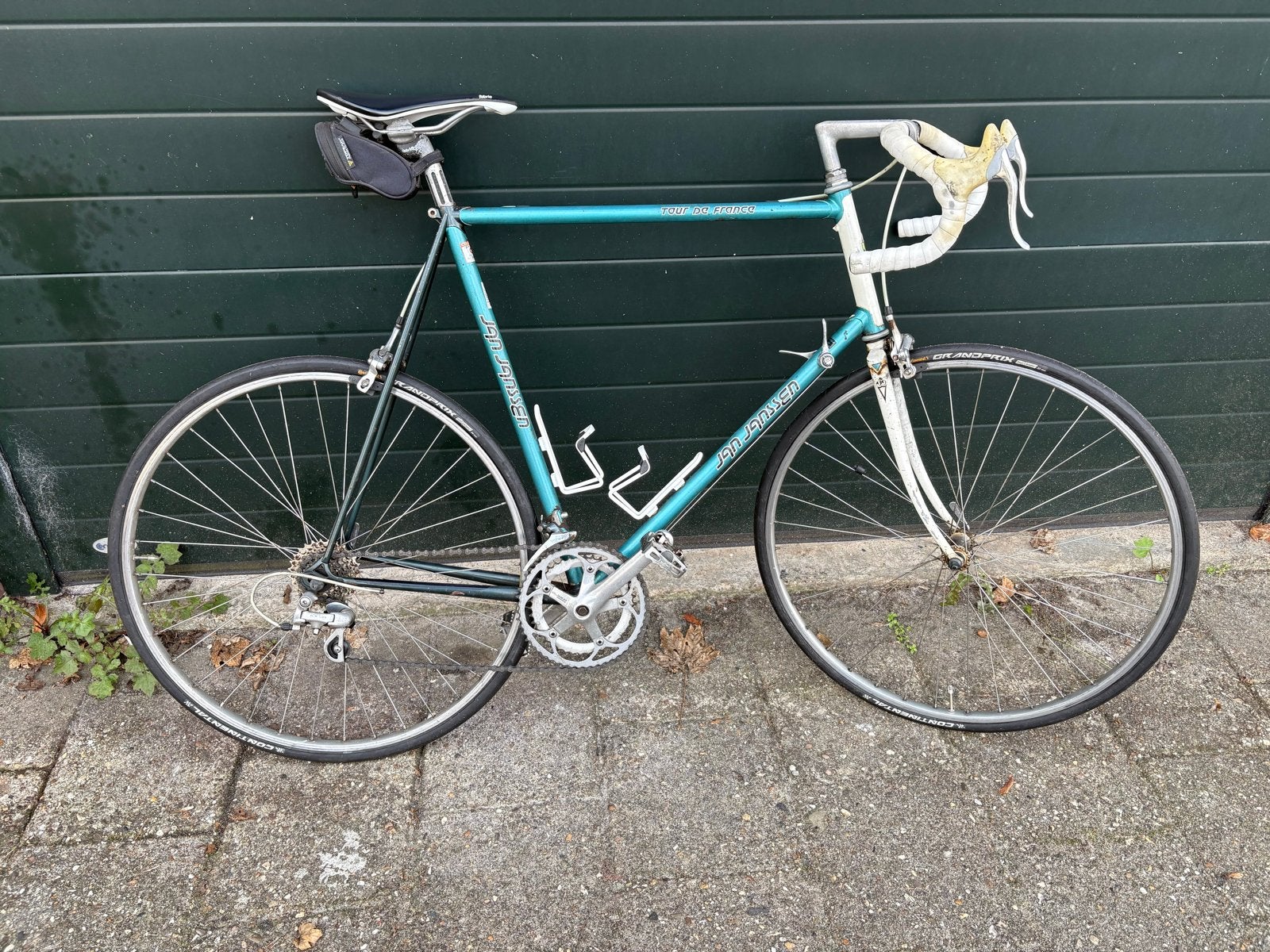 Jan Janssen racefiets - Klassiek model, Fietsen en Brommers, Gebruikt, Staal, 53 tot 57 cm, Ophalen