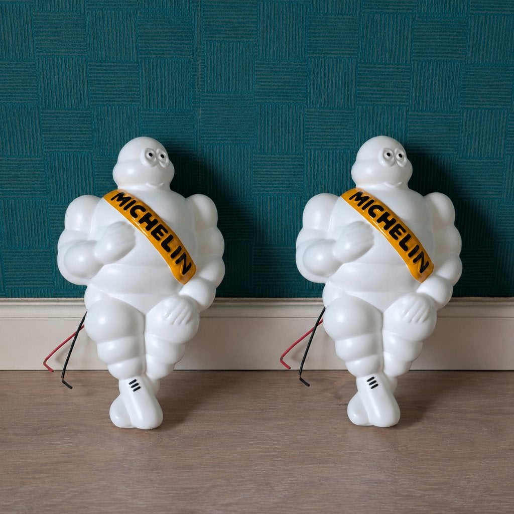 Michelin poppen bibendum 20cm incl. LED – set van 2 stuks, Ophalen of Verzenden, Nieuw, Overige typen