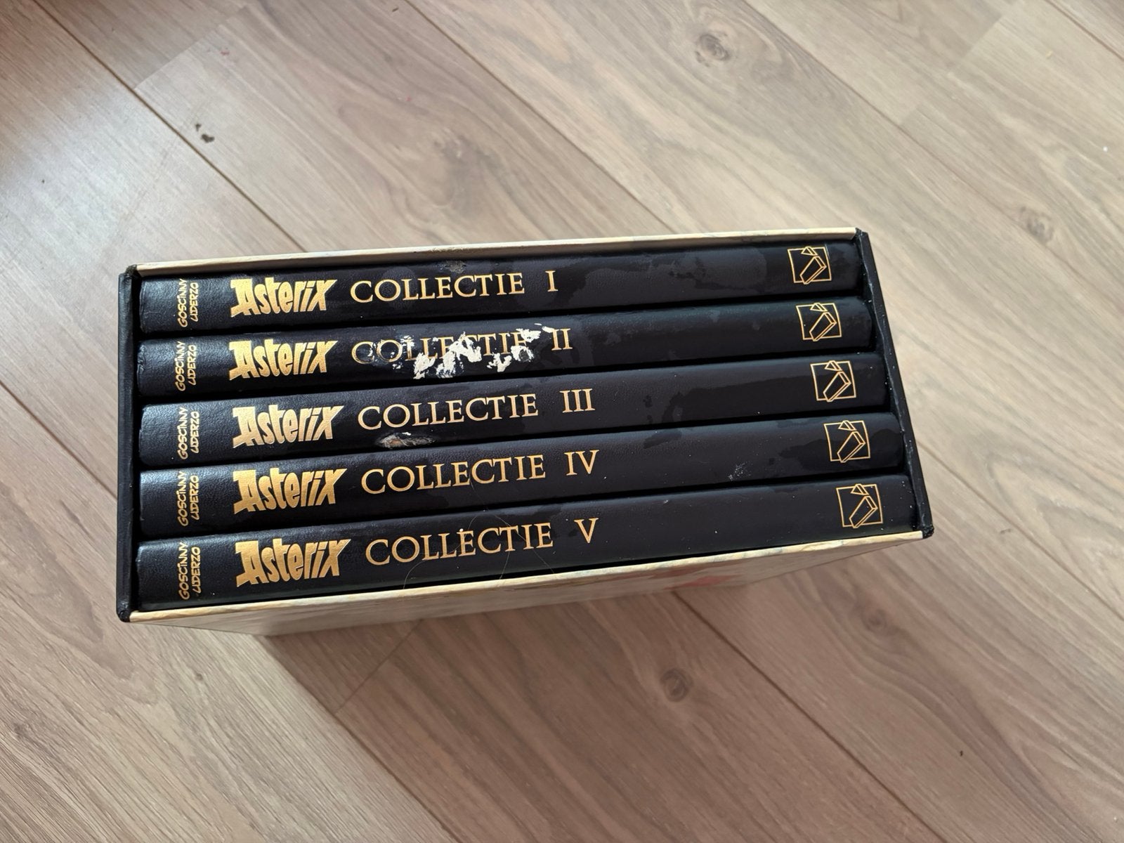 Asterix Collectie I-V - Complete reeks!, Boeken, Complete serie of reeks, Ophalen of Verzenden, Gelezen
