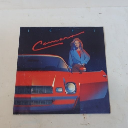 Chevrolet Camaro 1980 folder brochure origineel, Ophalen of Verzenden, Gelezen, Chevrolet