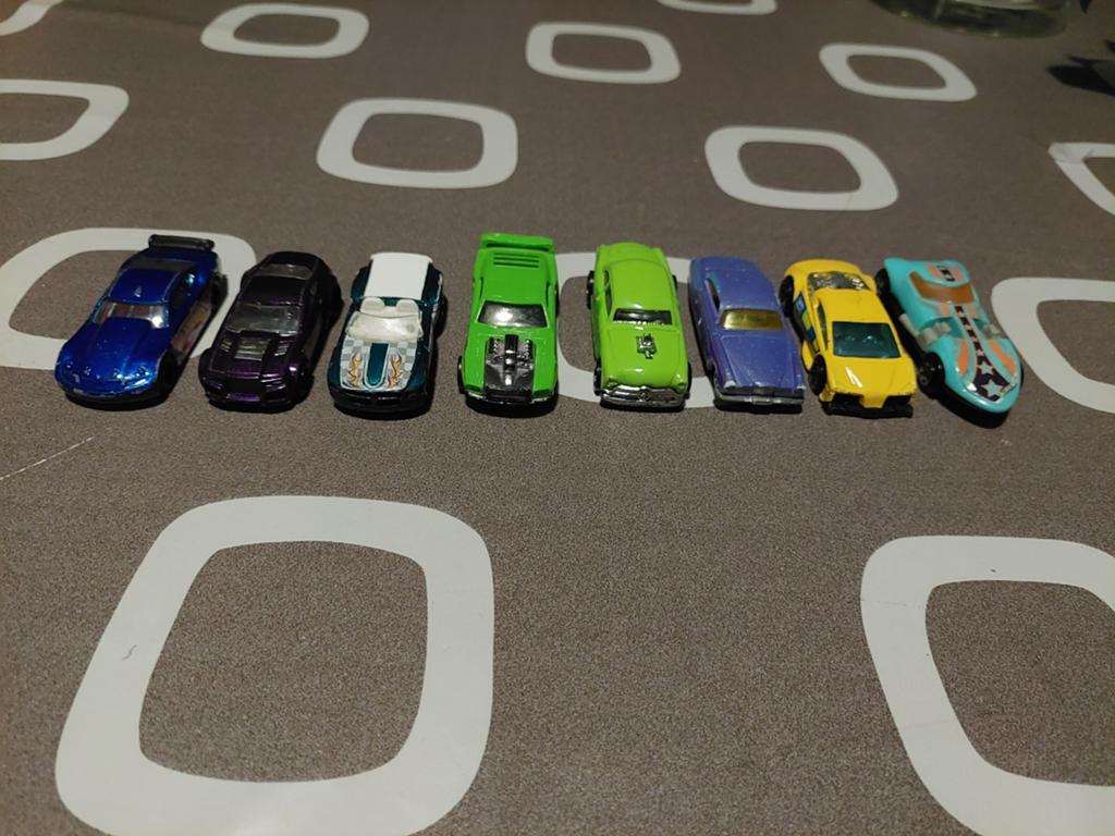 8 Hot Wheels Auto's., Ophalen of Verzenden, Zo goed als nieuw