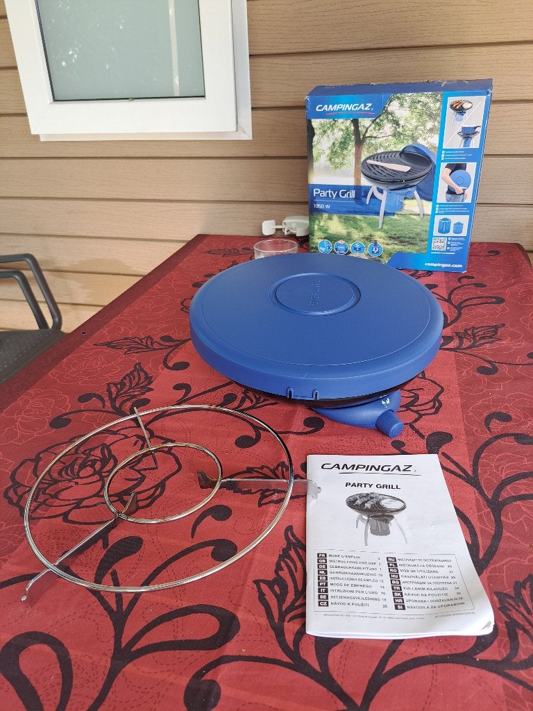 Campingaz party grill, Ophalen of Verzenden, Zo goed als nieuw, Campingaz