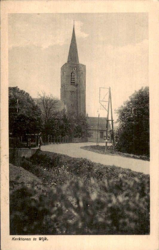 Wijk - Aalburg -  Kerk, Ophalen of Verzenden, Voor 1920, Gelopen, Noord-Brabant
