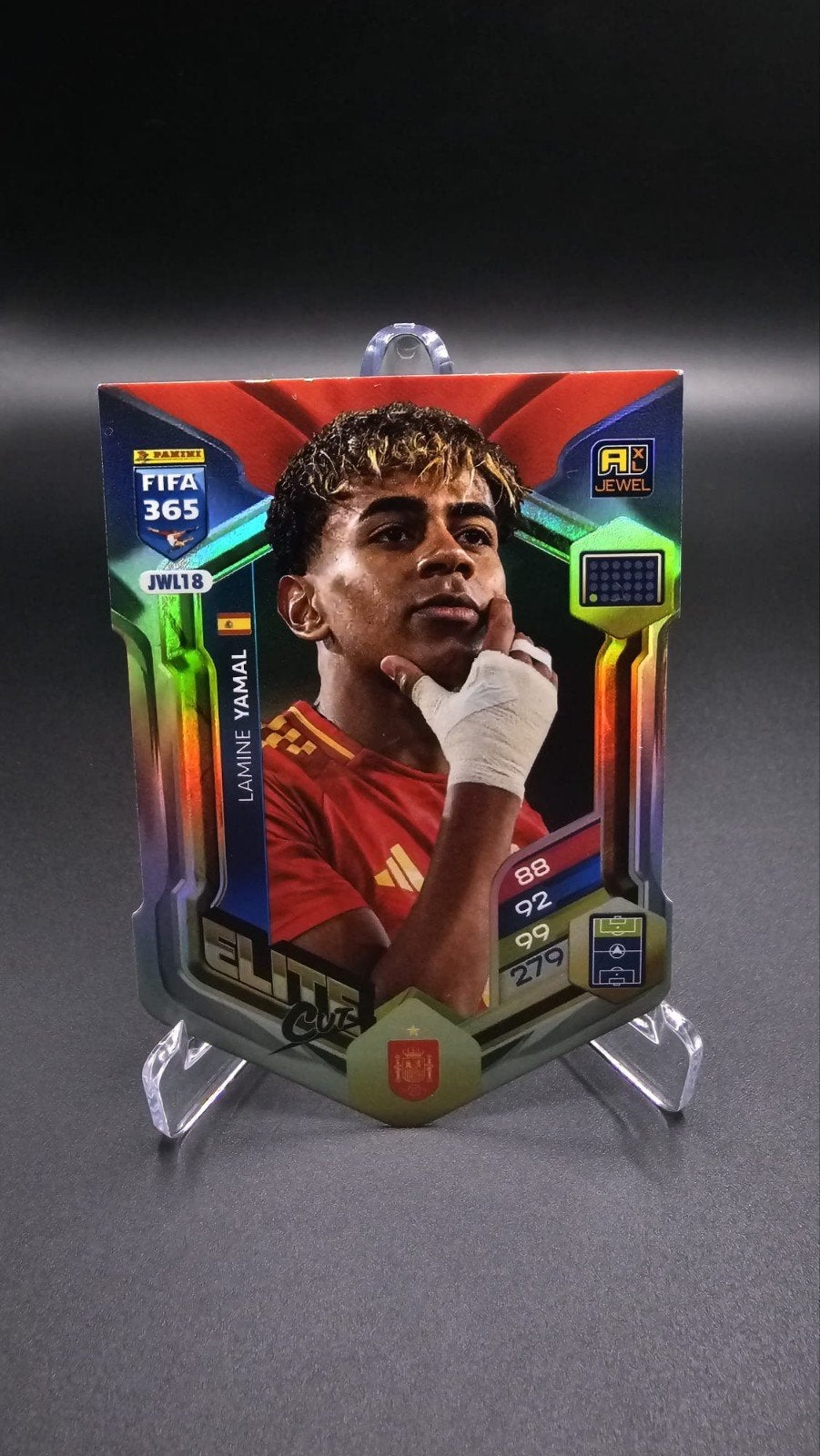 Panini FIFA 365 Adrenalyn XL 2024 Lamine Yamal Jewel JWL18, Ophalen of Verzenden