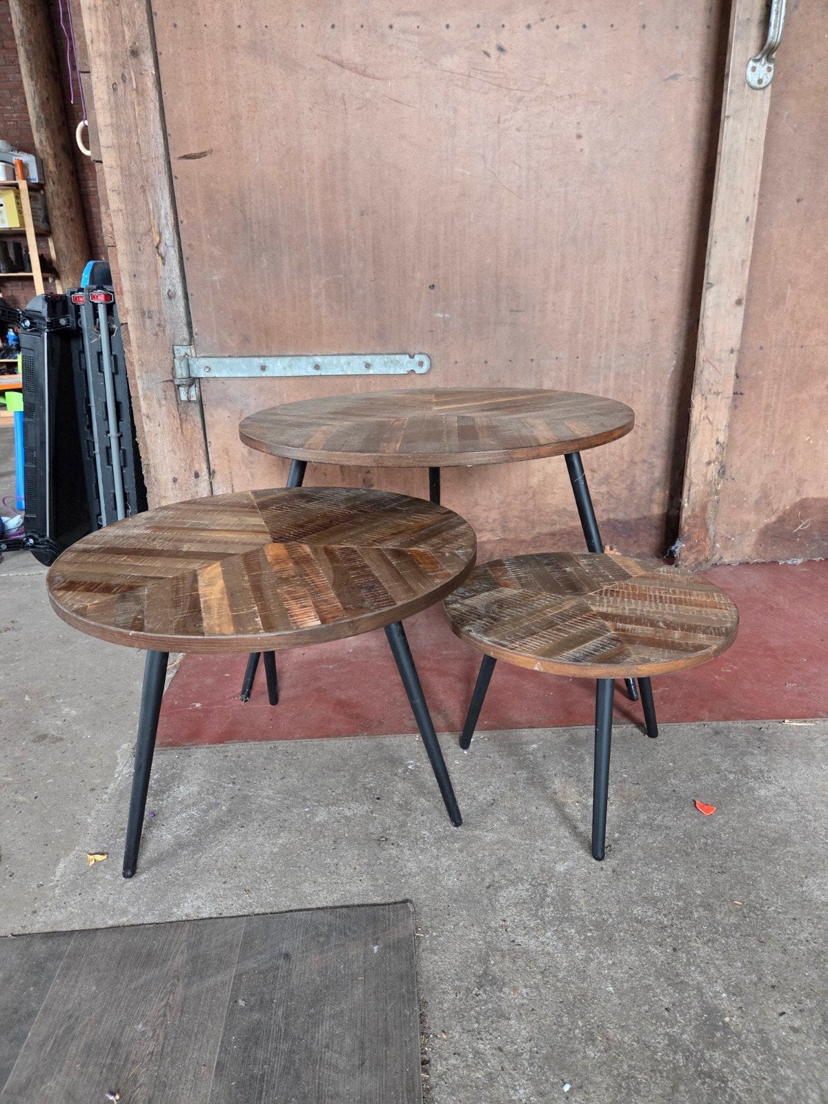Salon set 3 stuks, Ophalen, Rond
