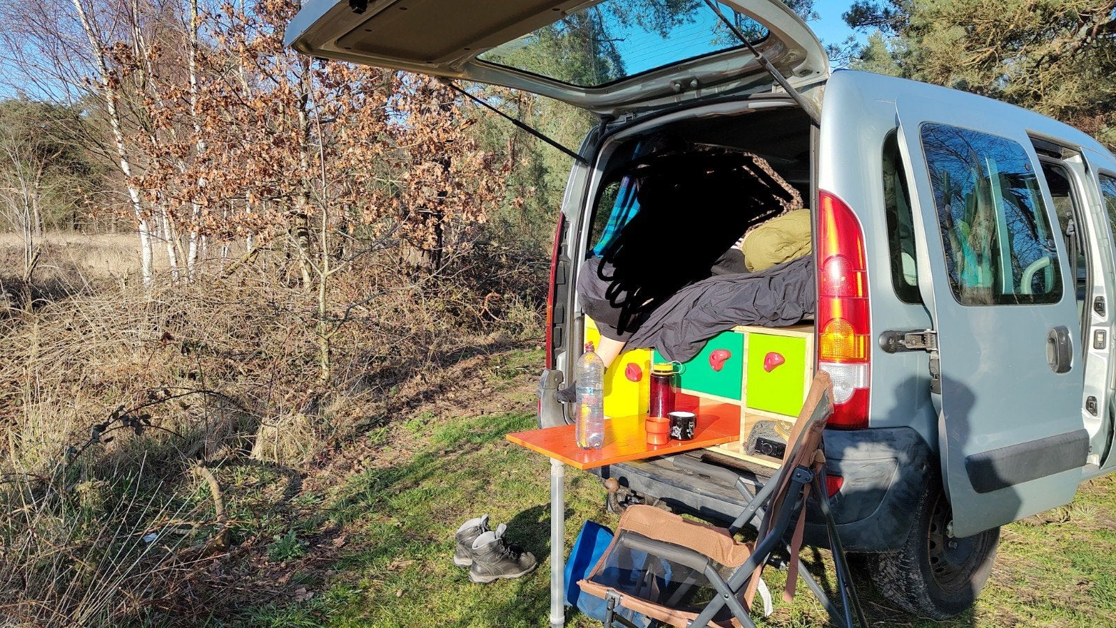 Renault Kangoo campeerauto, Auto's, Voorwielaandrijving, 4 cilinders, Handgeschakeld, Kangoo