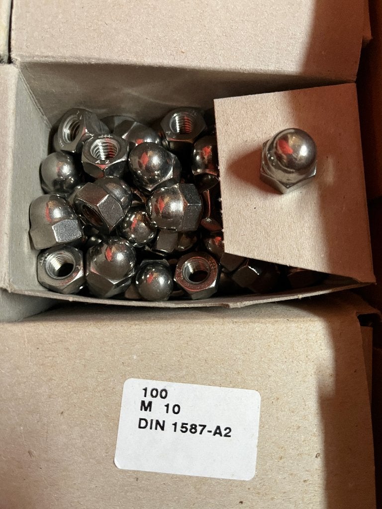 RVS Dopmoeren, Nieuw, Ophalen of Verzenden, Minder dan 50 mm, Rvs