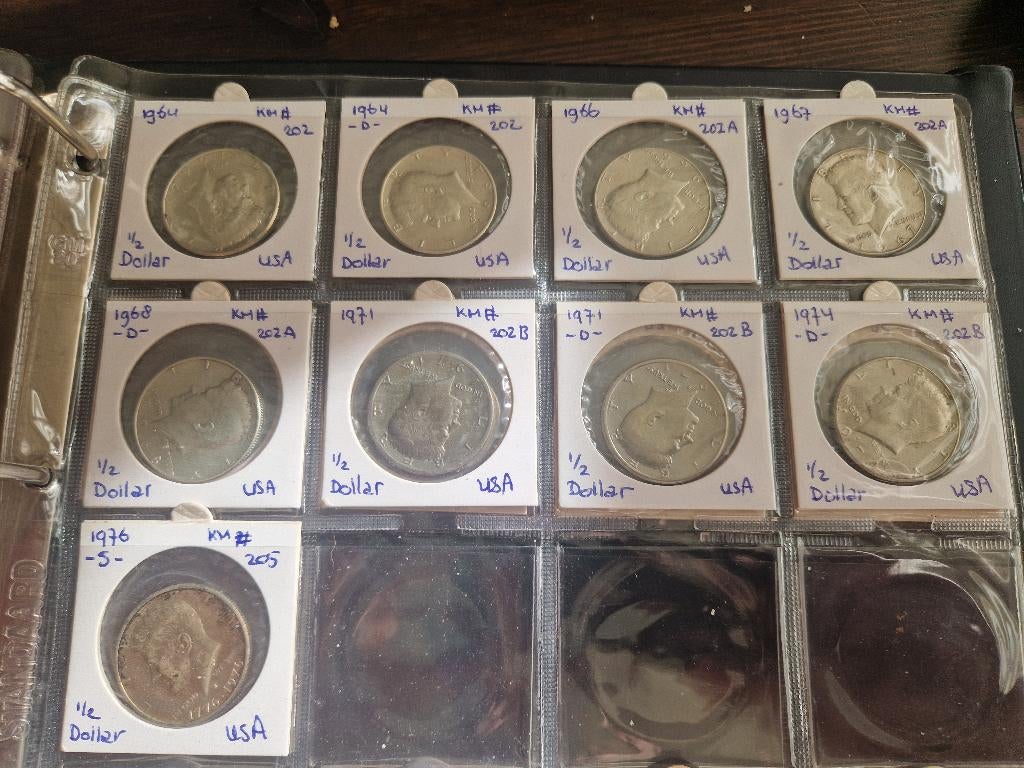 Half dollar USA, Ophalen of Verzenden, Noord-Amerika, Losse munt