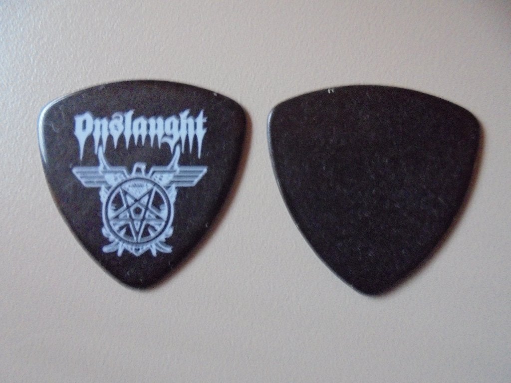 ONSLAUGHT plectrum, Ophalen of Verzenden, Nieuw, Instrument of Toebehoren