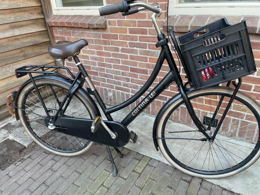 damesfiets cortina u4 28 inch 3 v frame maat 56, Fietsen en Brommers, Overige merken, Terugtraprem, 53 tot 56 cm, Ophalen of Verzenden