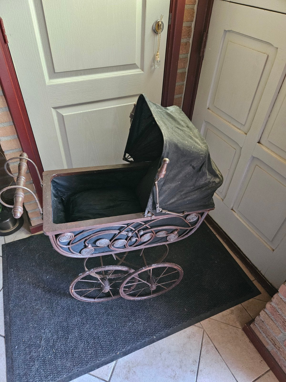 Antieke kinderwagen - decoratief item, Ophalen of Verzenden