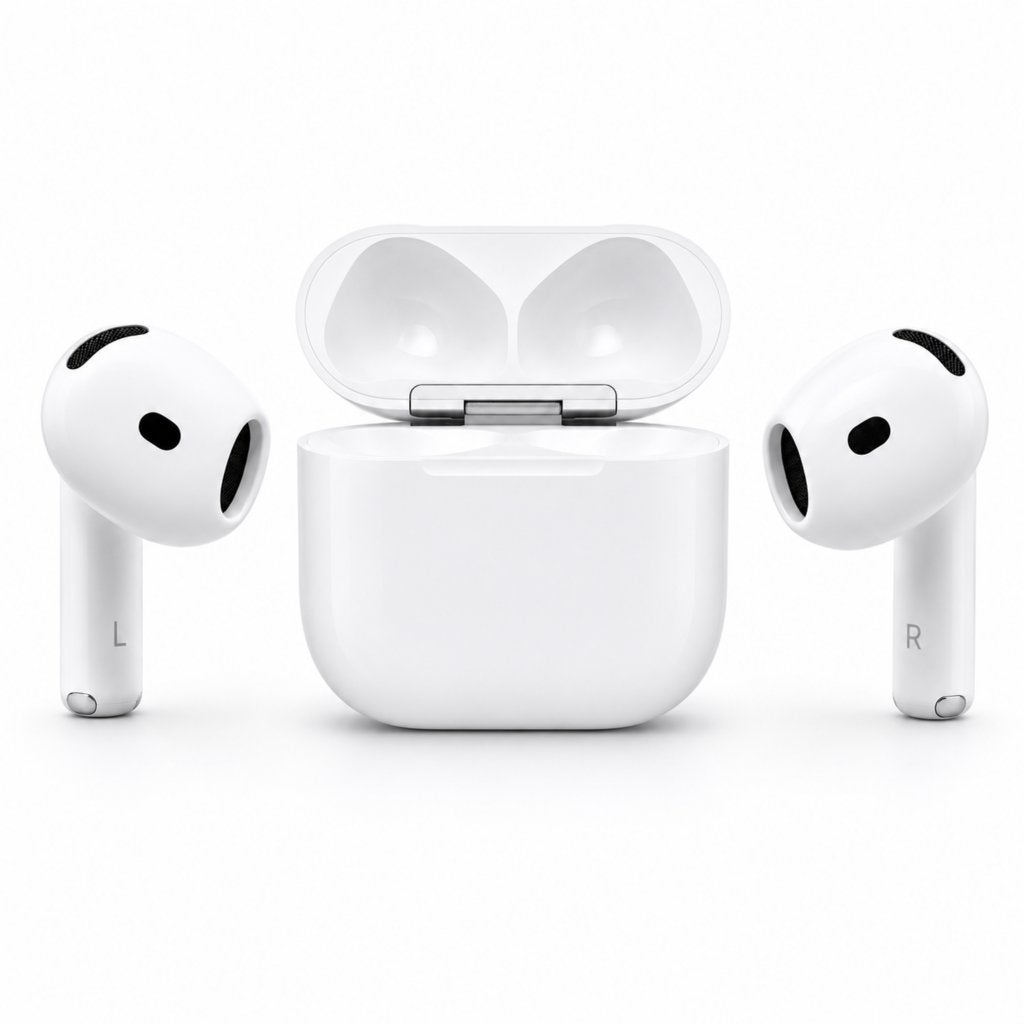 Originele Apple AirPods 4 Los | Links/Rechts/Case | NIEUW, In-ear, Apple, Nieuw, Contactus.ie@euro.apple.com