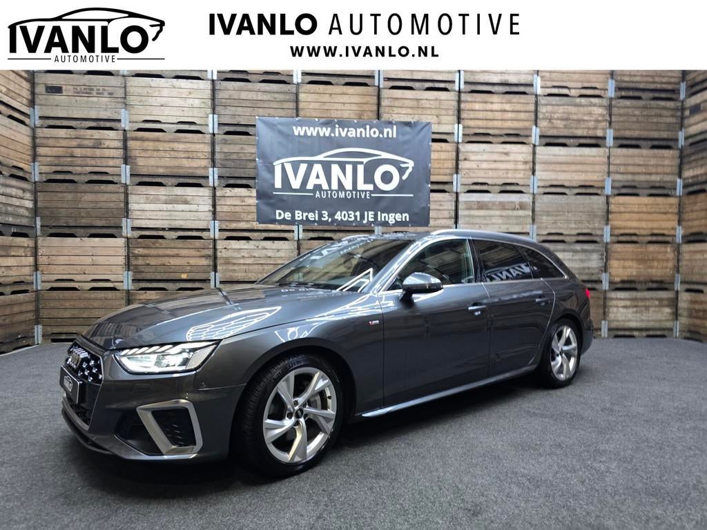 Audi A4 Avant 40 TFSI S edition 3x Sline Navi Clima Led Matr, Auto's, Gebruikt, 4 cilinders, 1984 cc, 204 pk