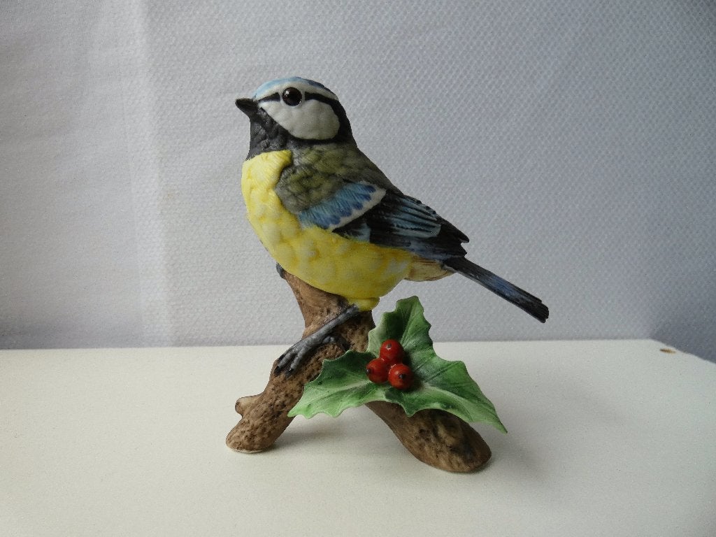 Goebel Porselein Vogel: Pimpelmees, Ophalen of Verzenden, Gebruikt, Dier