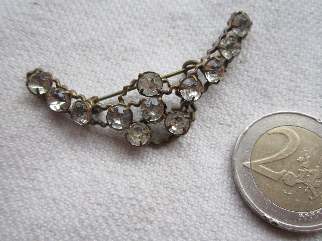 21.  Heel oude broche, Ophalen, Overige materialen, Broche