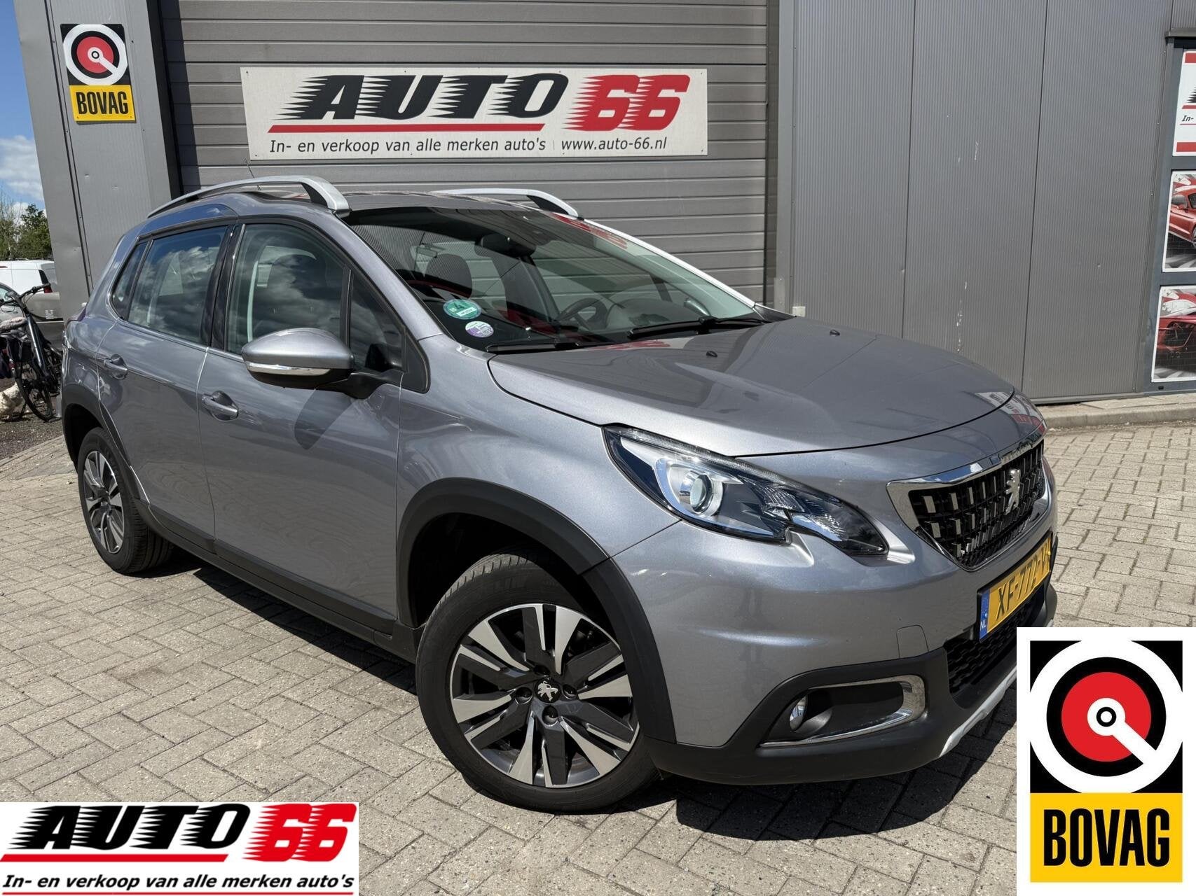 Peugeot 2008 1.2 PureTech Allure AUTOMAAT, Auto's, Parkeersensor, Stof, 1199 cc, Origineel Nederlands