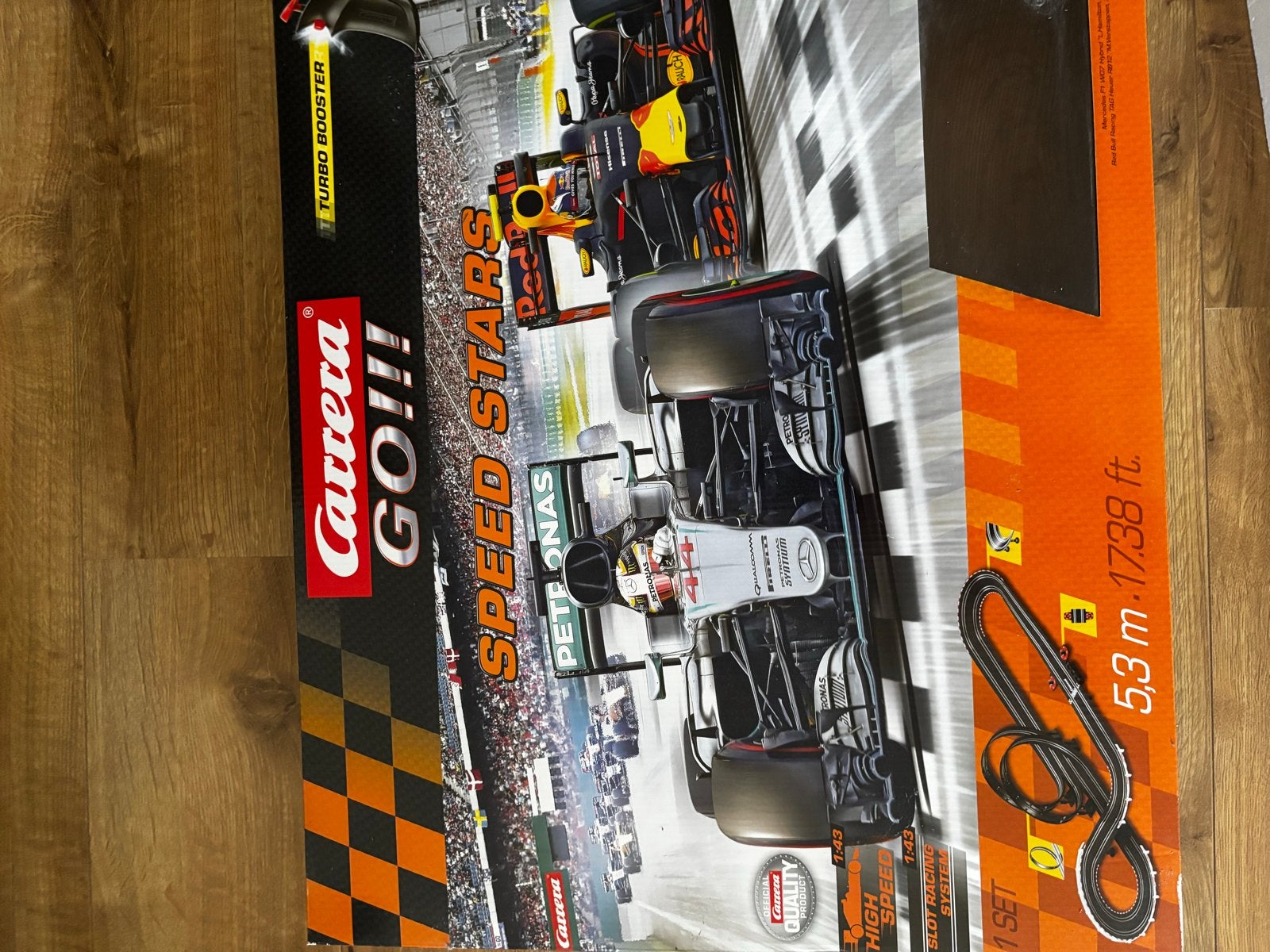 Carrera GO!!! Speed Stars Racebaan - Zo goed als nieuw, Ophalen, Racebaan, Carrera, Zo goed als nieuw