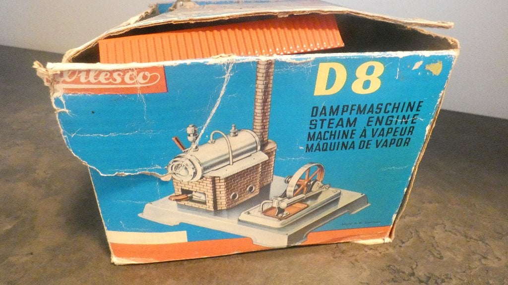 Wilesco stoommachine D8 [2071], Ophalen