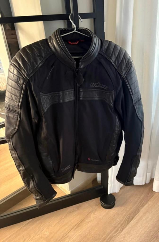 Motorjas Heren Buse Ferno Maat M / 50, Ophalen of Verzenden, Tweedehands, Heren, Jas | textiel