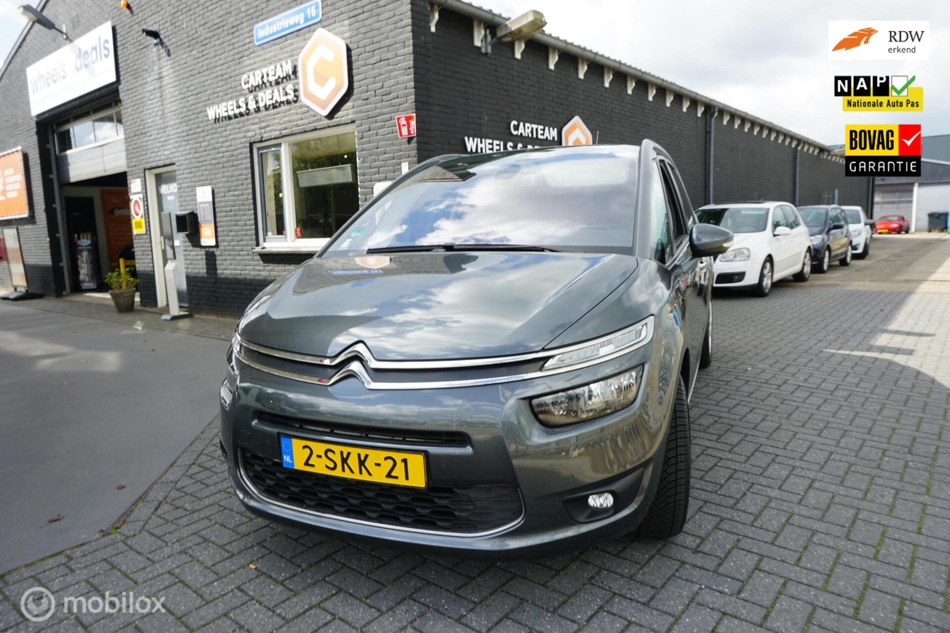 Citroen C4 Grand Picasso 1.6 THP Intensive 7 persoons!, Auto's, Voorwielaandrijving, Euro 5, Gebruikt, 1288 kg